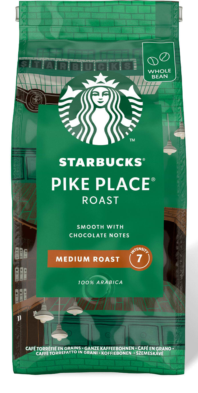 Кава в зернах Starbucks Pike Place Roast 450 г